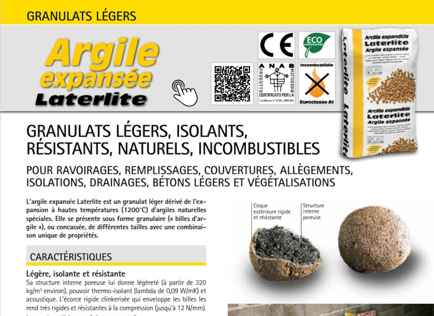Argile expansée - AGRI - Laterlite s.p.a. - pour espaces verts